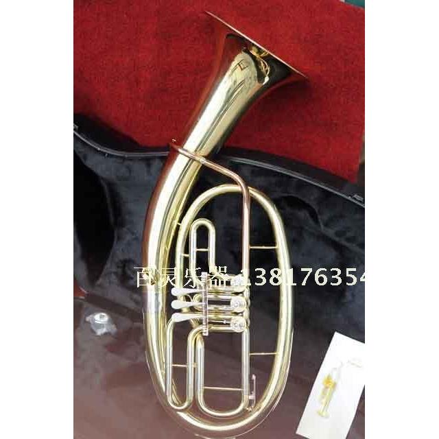 高档上海 百灵 扁键 次三中音号东巴立中音降号B大号乐器小抱号现
