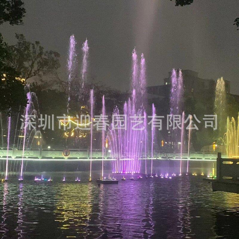 广东大型音乐喷泉厂家源头生产制作音乐喷泉全套设备带音乐灯光秀