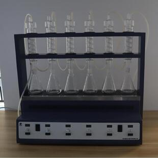 全自动智能一体化氨氮挥发酚氰化物蒸馏装置半自动蒸馏器