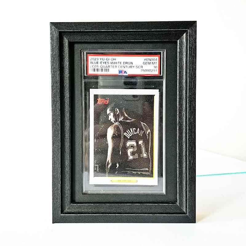 宏特维球星卡展示框装裱框收纳盒收藏相框足球篮球nba明星游戏动漫卡砖摆件饰品