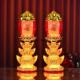 元 业 宝灯LED财神灯佛灯长明灯佛台灯供灯电蜡烛台佛前家用乔迁开