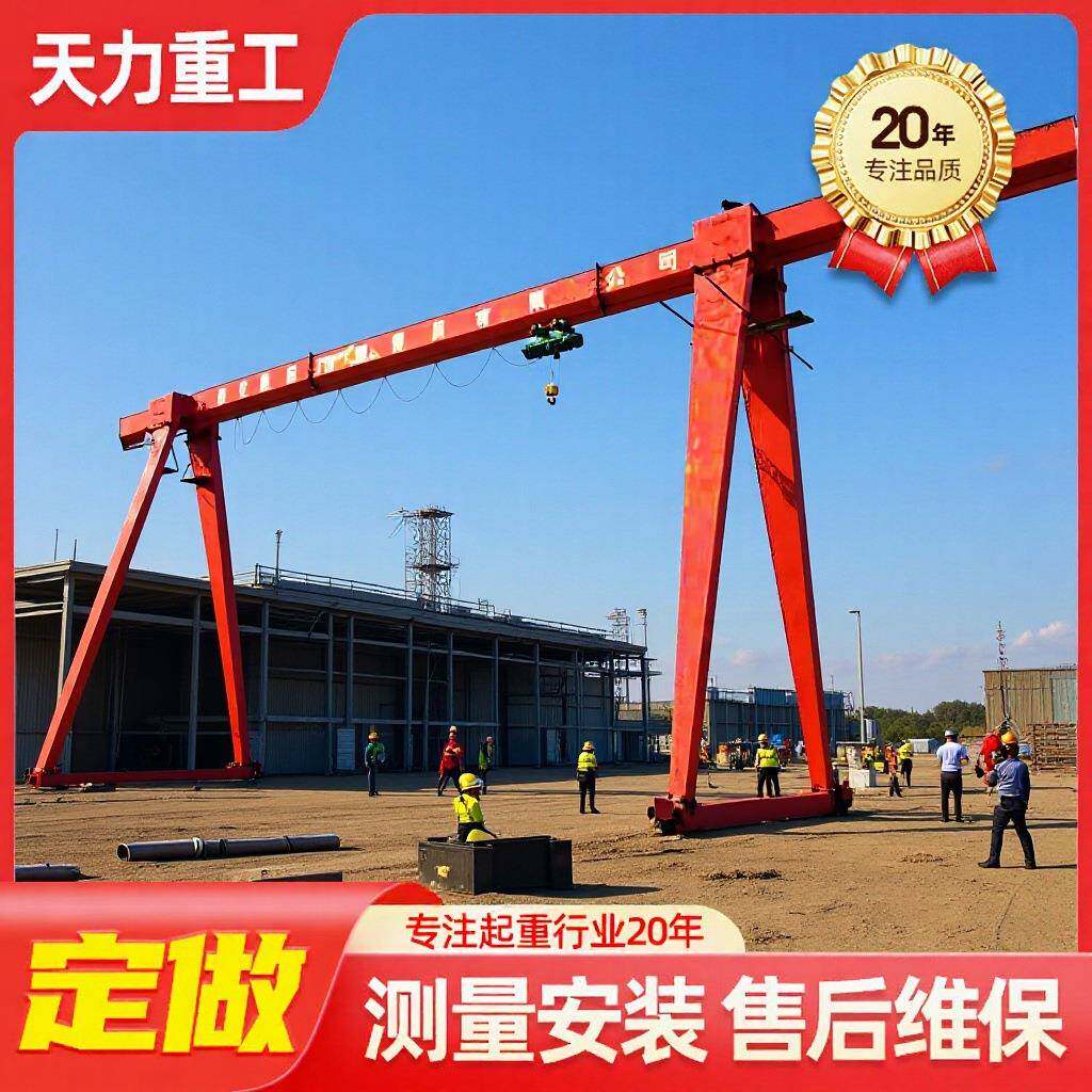 电动龙门吊起重机室外轨道移动门式起重机5吨10吨20吨MH龙门吊