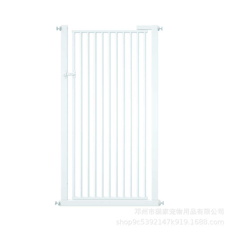宠物门栏室内猫狗栅栏隔离防跳笼子宠物围栏加密免打孔防猫门栏