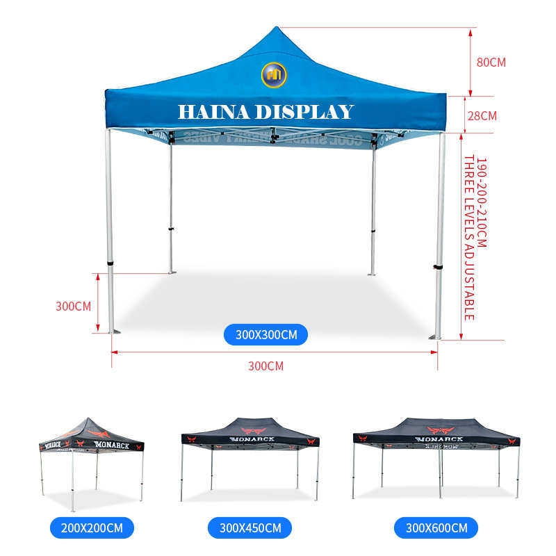 Iron tent aluminum alloy export advertising 铝合金广告帐篷