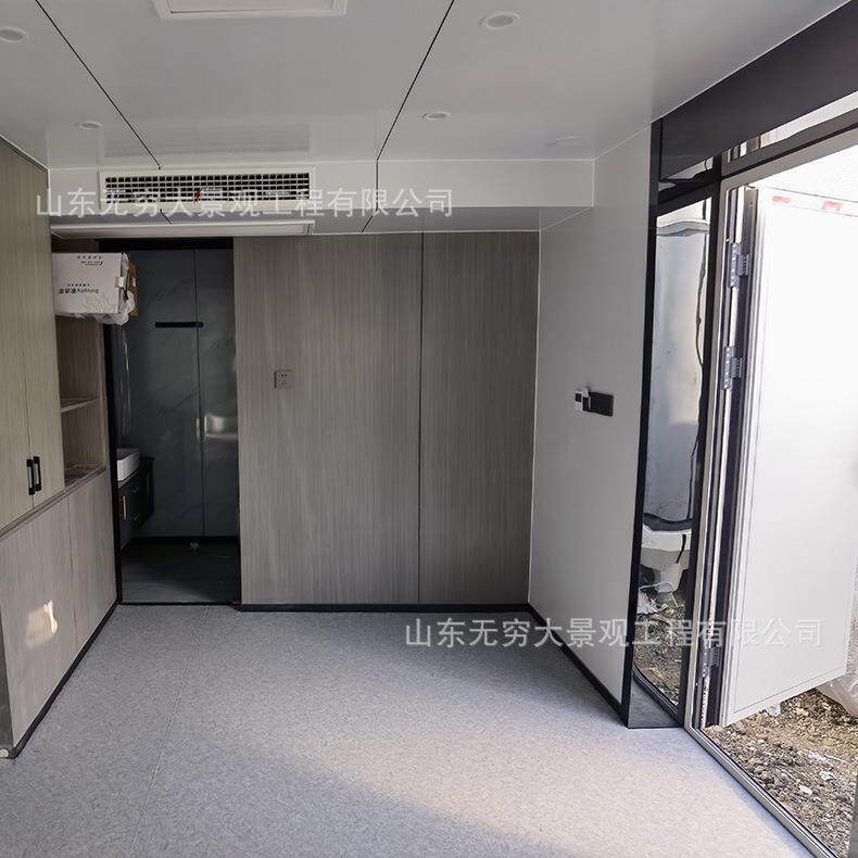 网红太空舱民俗酒店 一厅一室一卫轻奢装修 大型景区引流移动方舱
