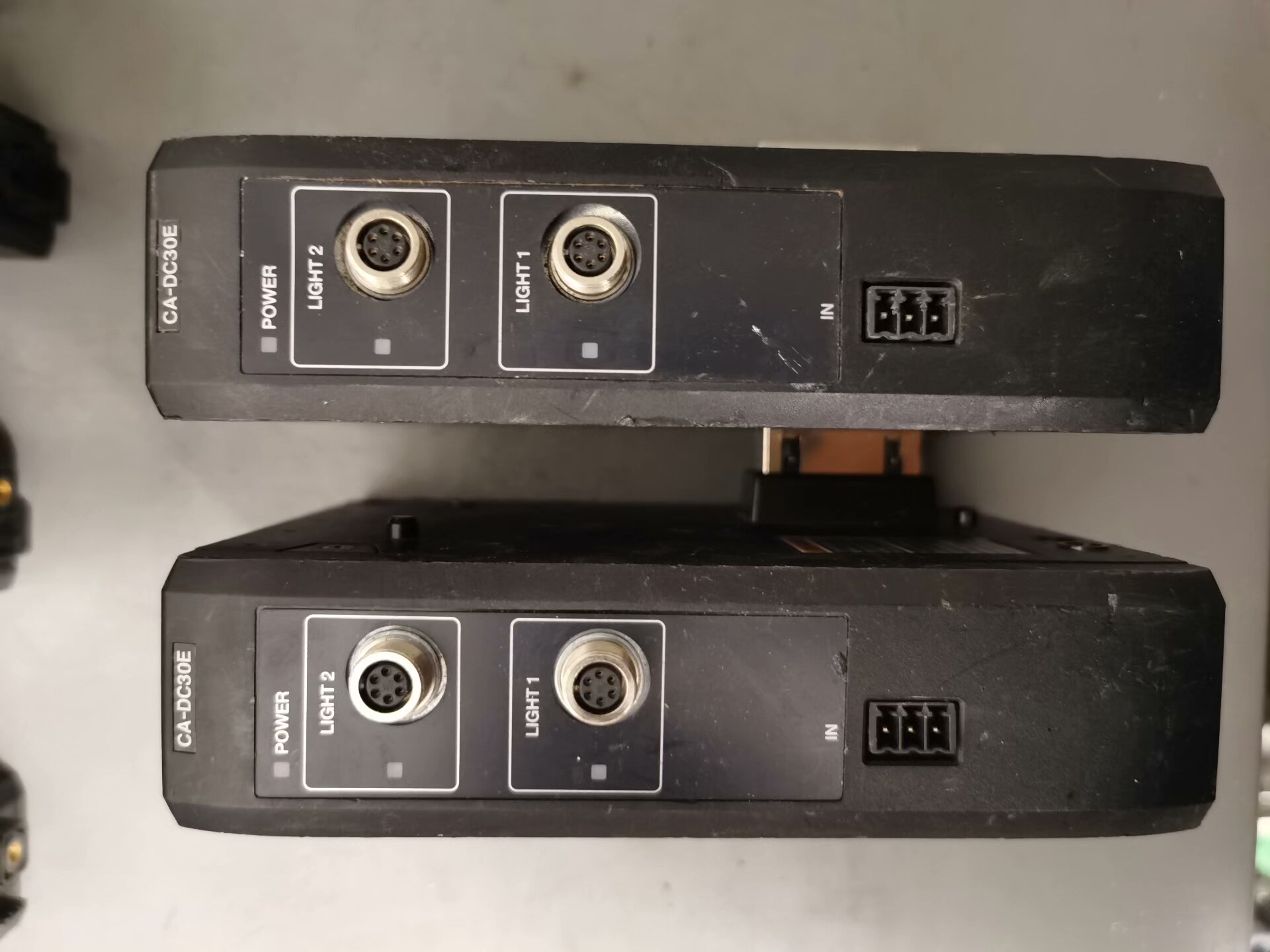 基恩士CA-DC30E拆机视觉光源模块，拆机二手功能包好，成