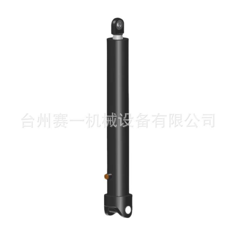 FEE前置式伸缩缸双向液压油缸叉车环卫车油顶升降平台小型液压缸