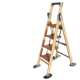 家用折叠铝合金室内伸缩升降加厚扶手楼梯四步多功能人字梯小梯子