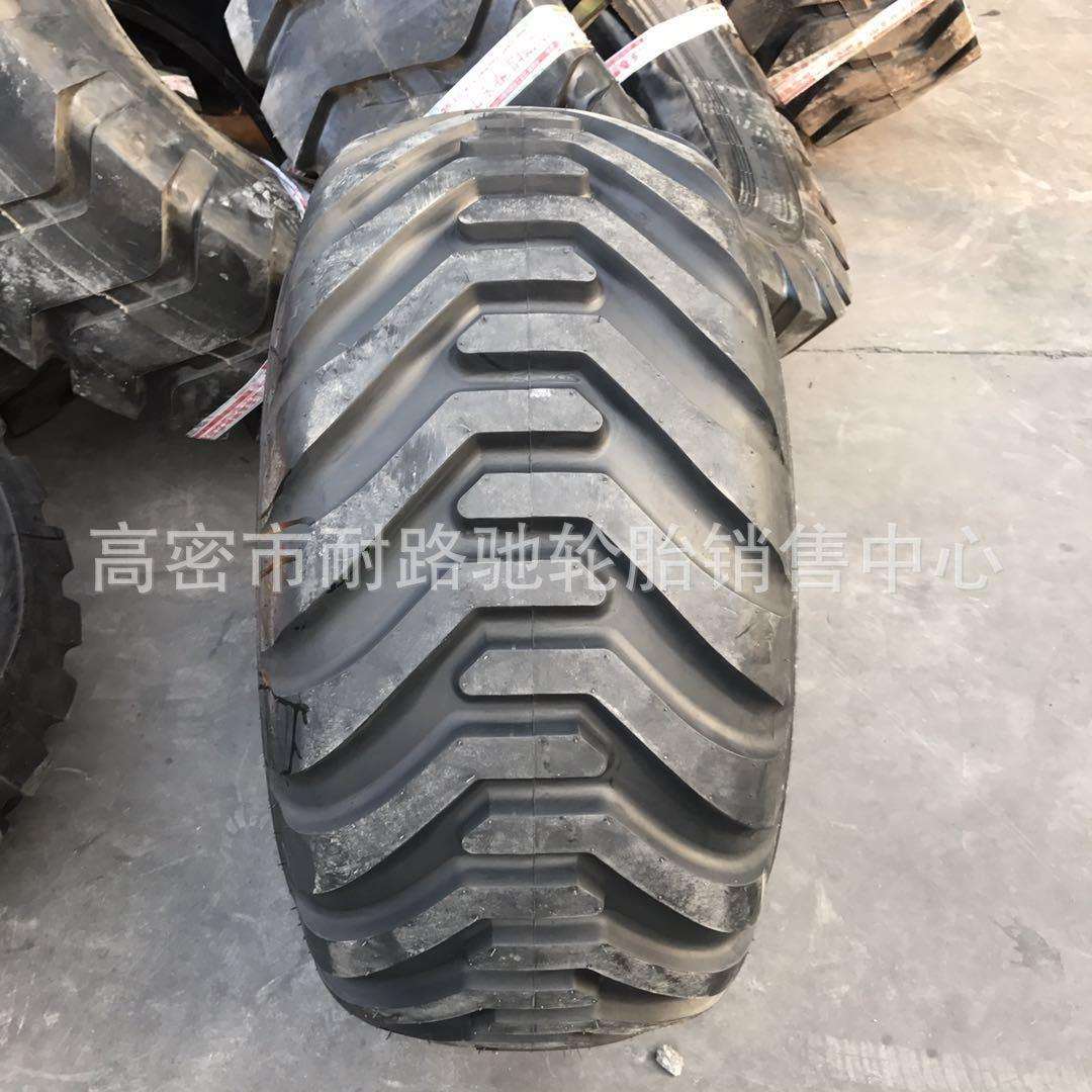 农业捆草机打捆轮胎400/60-15.5 500/50-17真空轮胎配钢圈