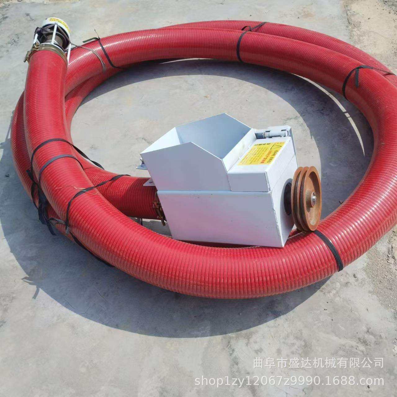 加厚弹簧蛟龙自动化软管抽料机供应小型输送机家用吸粮机图片