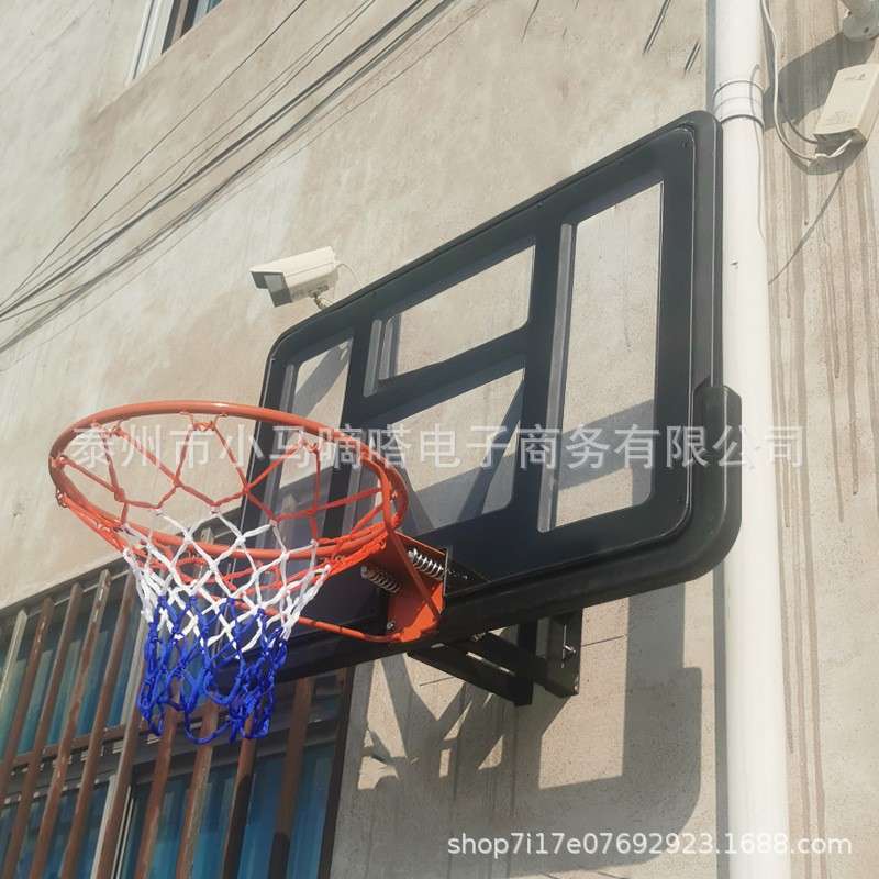 跨境厂家篮球架挂式篮球框室内篮筐训练篮板室外篮球圈户外