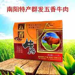 .河南南阳特产唐河五香牛肉礼盒装200克*6袋酱卤牛肉牛腱