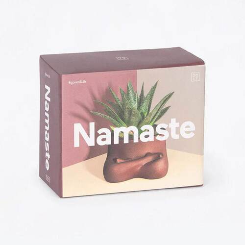 正品西班牙DOIY双手合十祈祝福送花瓶祷花盆意瑜伽摆禅件礼物礼首