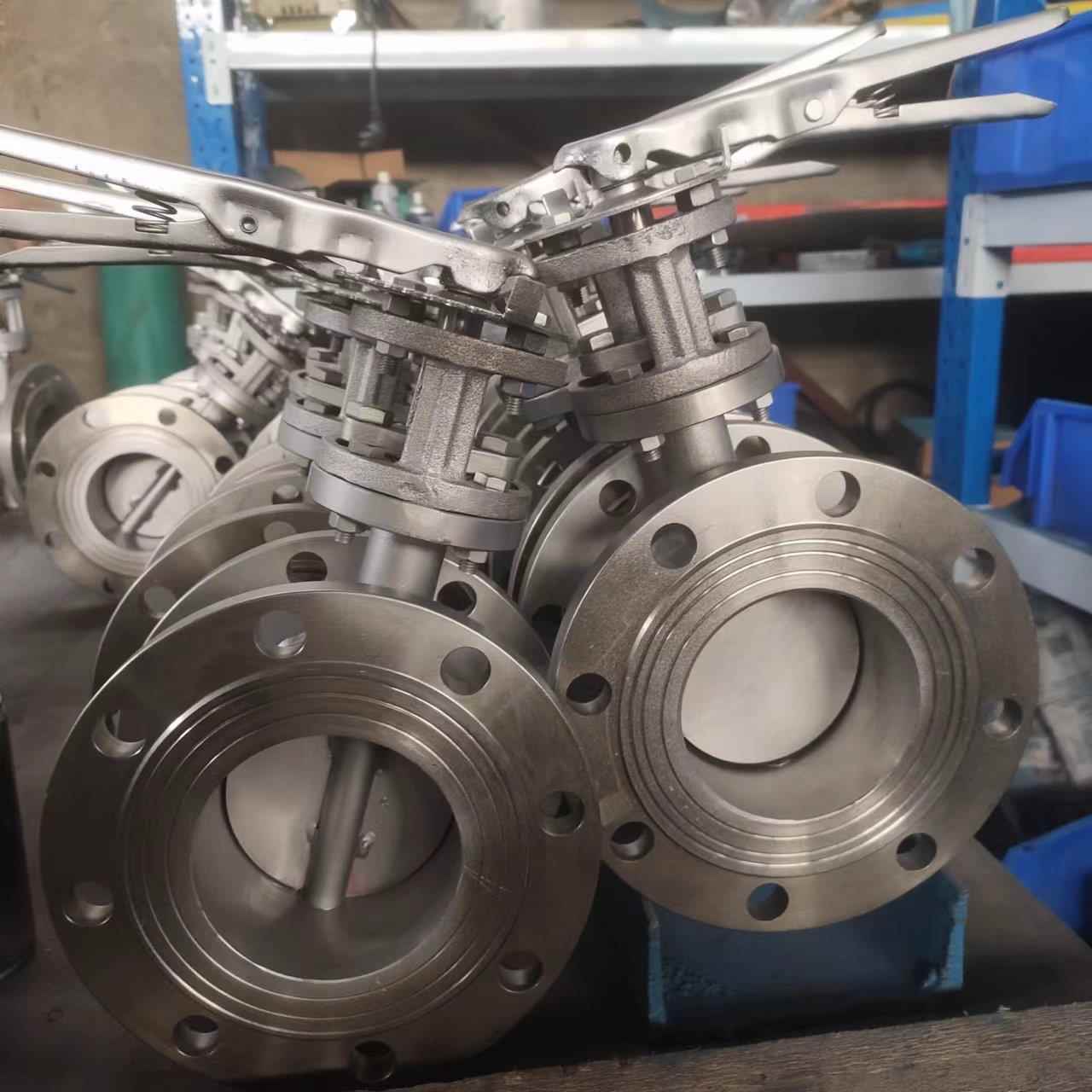 工厂直销小口径通风蝶阀D341W-2.5C手动通风蝶阀阀门厂家