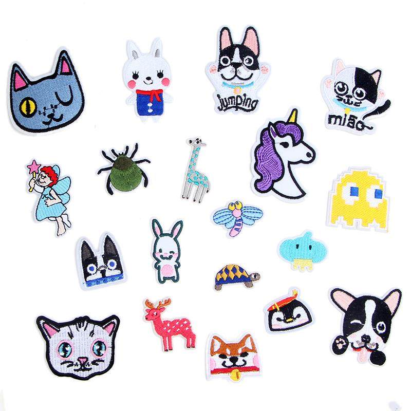 可爱动物布贴刺绣小狗猫咪燕子图案补丁贴花衣服装饰补洞贴布,居家布艺,布贴,淘宝优惠券,粉丝福利购,淘宝优惠卷