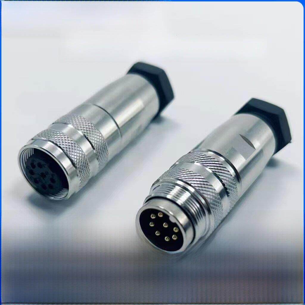 M16航空插头34567P8P1214芯圆形连接器C091公头母座接头防水母头