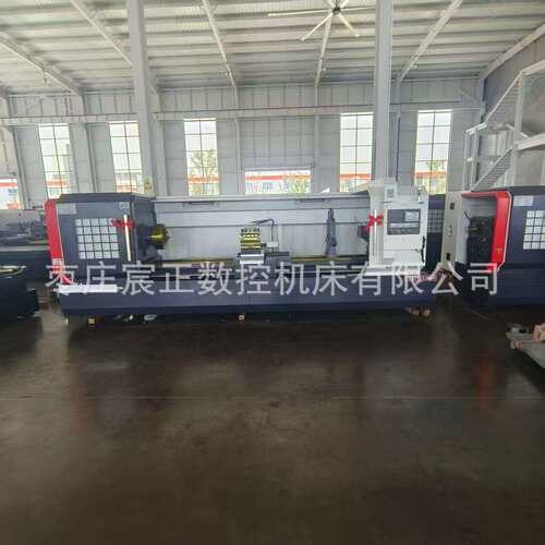 CK6180×4000重型数控车床 大孔径重切削长轴加工机床600导轨车床