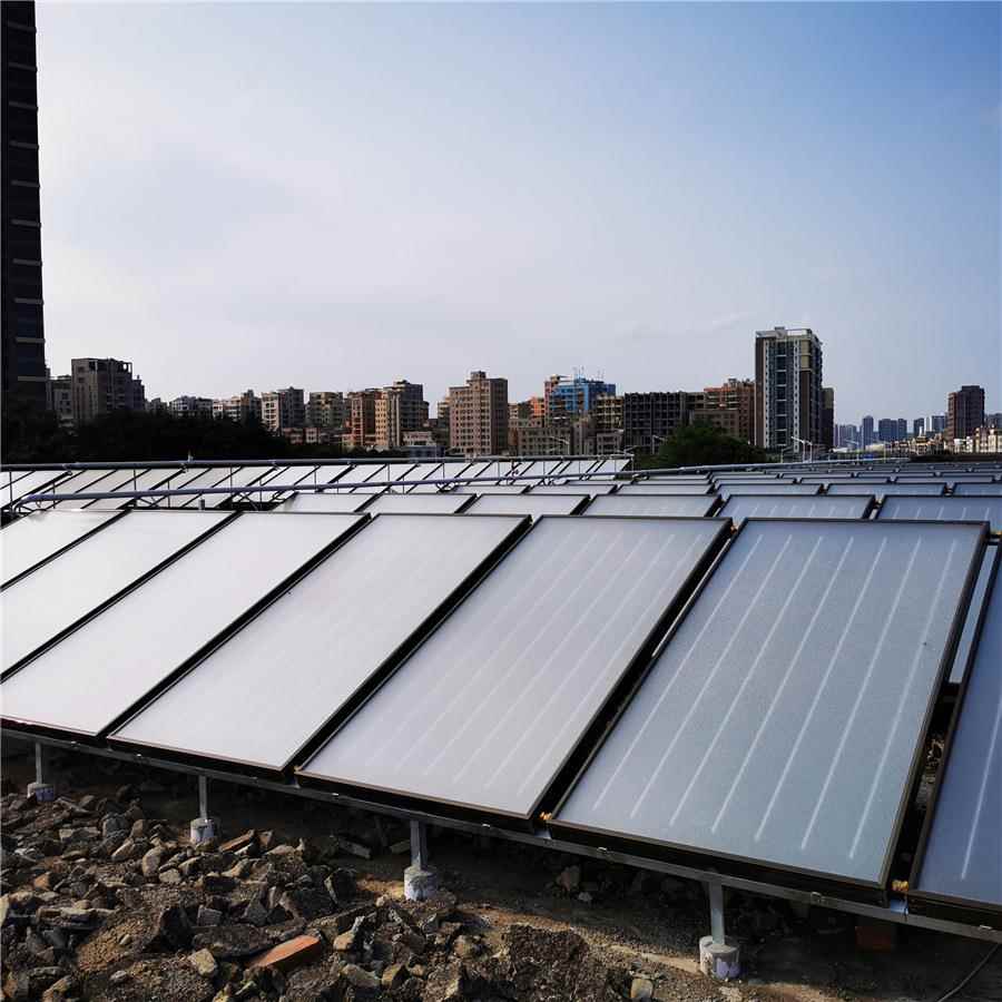 厂家热直供平板太全阳能集热器采用VDS优质集用板芯铜流道使寿命