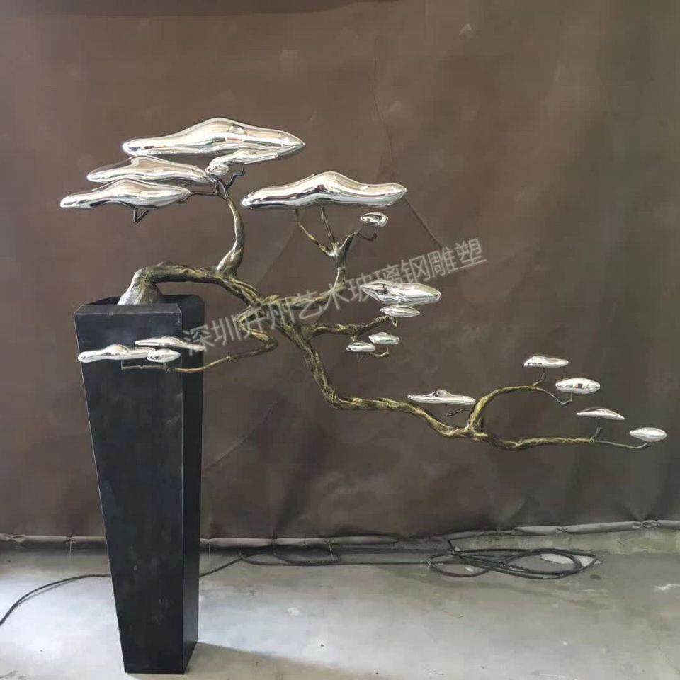 深圳厂家直销景观玻璃钢枯藤花艺仿真树枝藤条玄关装饰摆件工艺品