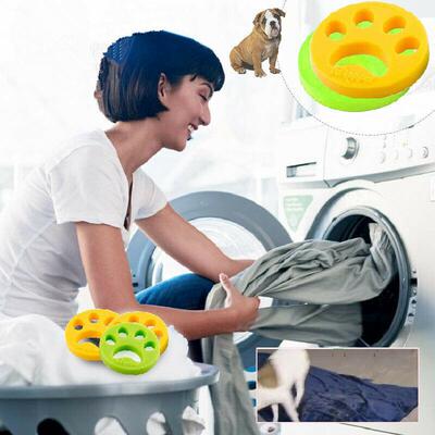 Static Pet Hair Remover Brush, Dog Claw Shaped, Skin Cleanin