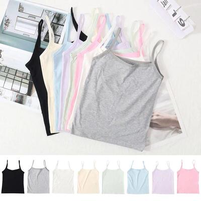 Developing Girls Training Underwear Vest Children Pure Cotto