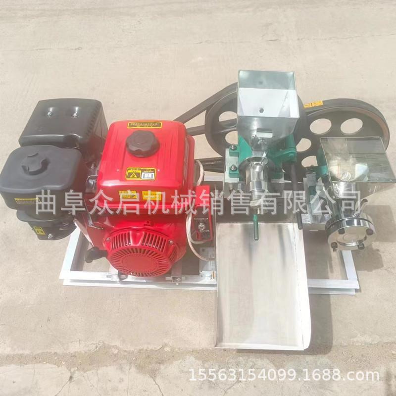 玉米五谷杂粮食品膨化机商用米花机饲料膨化柴油汽油电动机