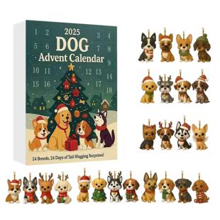 Dogs 2025 Advent Calendar2025年狗降临节倒数日日历盲盒