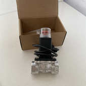 家用天燃气报警器自动断气电磁阀铜切断阀各种规格4分6分量大从优