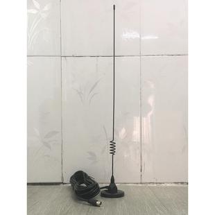 德生收音机天线外接信号增强车载短波调频汽车FM功放接收放大75欧