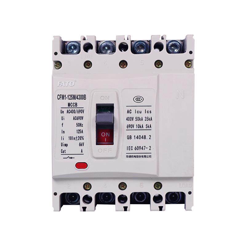 塑壳断路器CFM1空气开关63A125A250A400三相3P四线4P380v