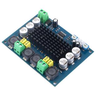 TPA3116D2数字功放板双声道大功率120W数字音频放大板模块12V24V
