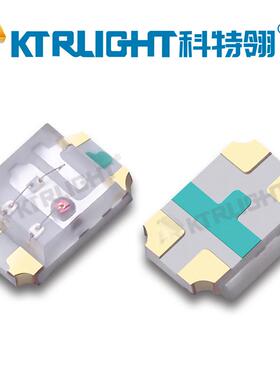 5080红蓝双色单体ELED珠2012红蓝双色贴片式灯LD0805DFT双色LED