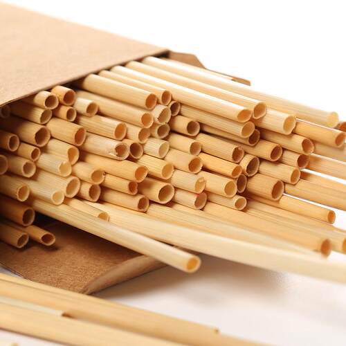 天然麦秆吸管麦杆麦秸秆儿童可降解环保吸管wheat straws 200根盒
