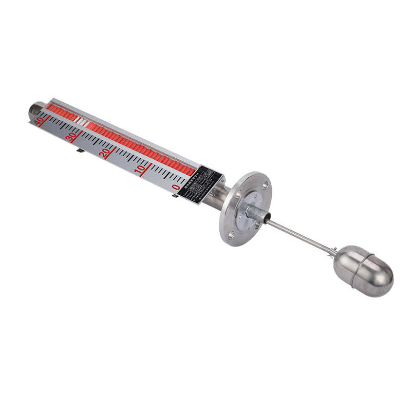 不锈钢磁性液位计带远传磁性液位浮子液位计顶装磁翻板液位计