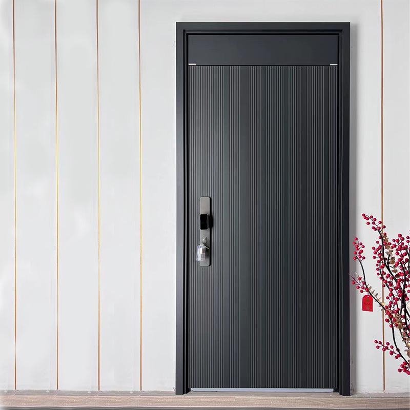防盗子母家用门进户门奢轻门隔音甲级门入户门大门锌合金工程单开