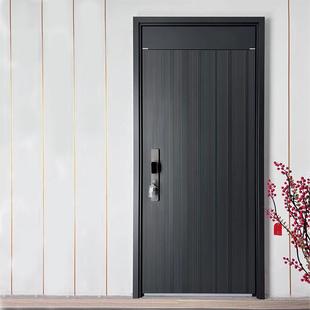 防盗子母家用门进户门奢轻门隔音甲级门入户门大门锌合金工程单开