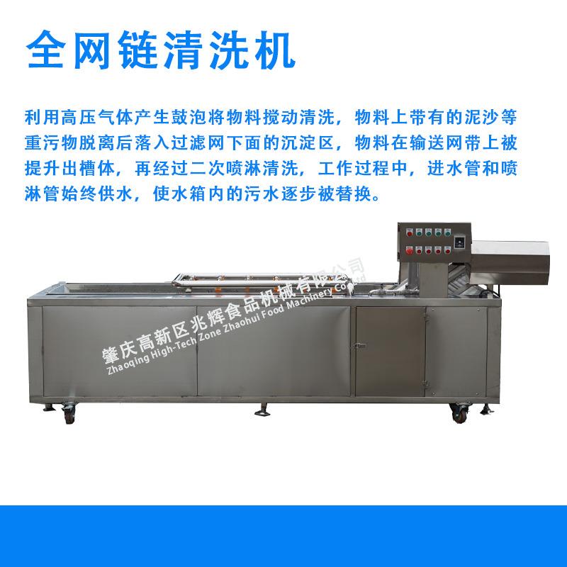 菜去泥沙豆气泡JIZ清洗机 速冻毛自果蔬全动洗菜机 青清洗速冻设