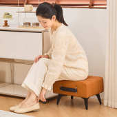 轻奢高级感小凳子客厅茶几沙发凳家用矮凳脚踏脚凳换鞋 凳门口皮墩