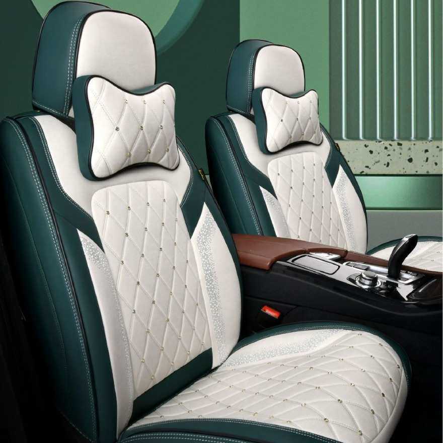 感高档夏汽车坐垫通用型汽车厂家高级四季通用皮革女批发座套