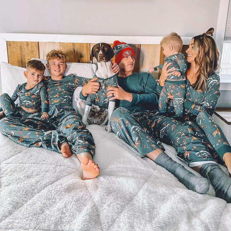 Christmas Family Pajamas Set Couple & Parent-Child Pyjamas