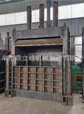 半动式53560吨易拉罐压扁机河地立区40吨油桶自压北扁机厂家