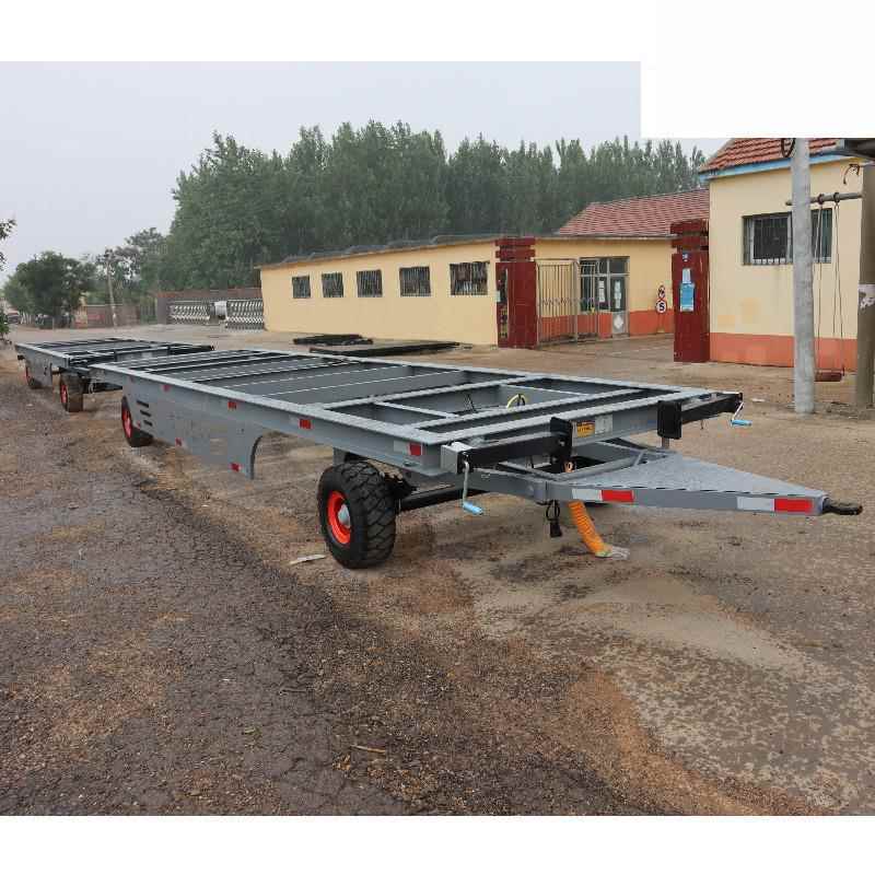 6吨骨架拖车框架拖车设备运输挂车箱体运输拖车发电机组拖挂车