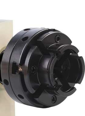 厂家直销1套4英寸木制车床夹头1“x 8 tpi螺纹自定心4爪黑色木制