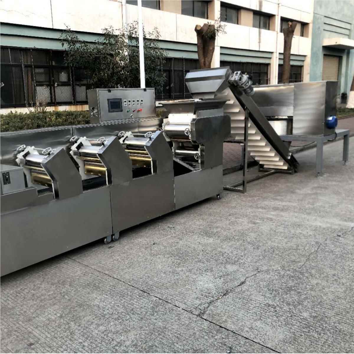 不锈钢面 机生产线饺子皮 混沌压皮JEK出口品质面条机生产线