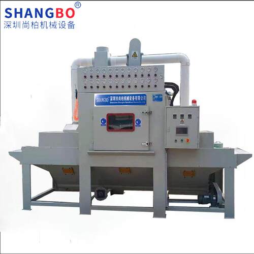 提升双面输送式自动喷砂机厂家热销中源头厂家没有中间商质保价廉