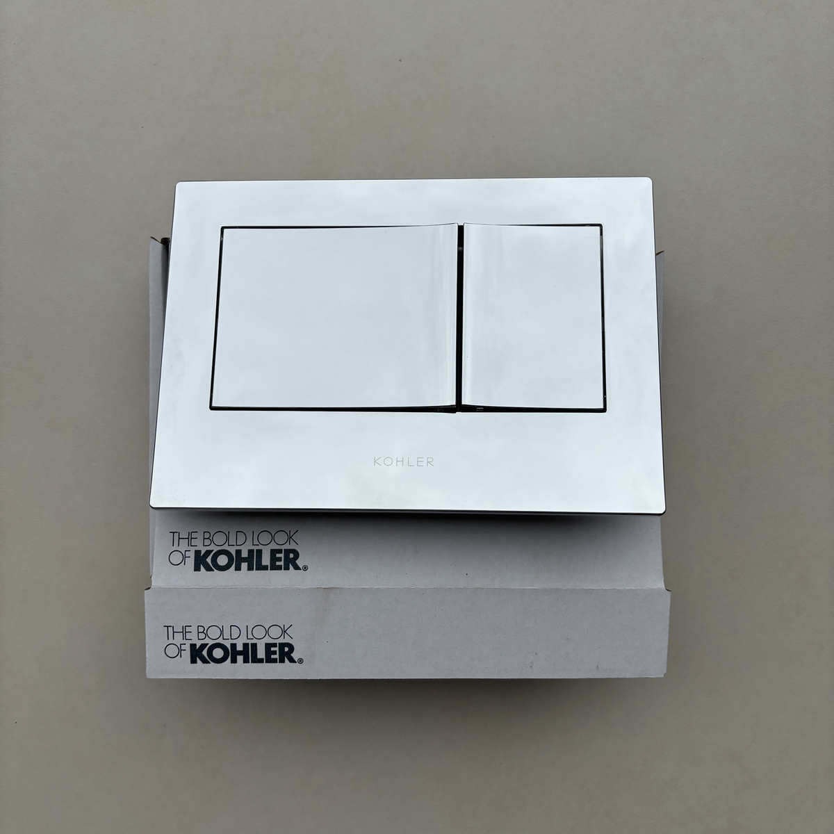 KOHLER开关K-8857T-CP隐藏水箱面板挂墙马桶配件需配海德丽水箱