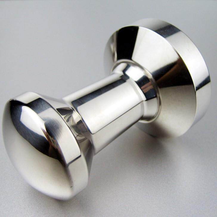 不锈钢一体成型压粉器压粉锤手柄实心填压布粉器58MM