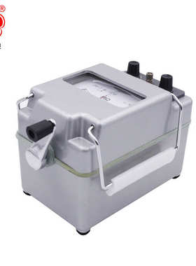 上海500v1000v2500v电阻表手摇表电指针-表厂绝缘zc第六欧表7摇兆