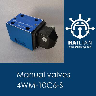 舱盖手动换向阀Manual valves 4WM-10C6-S ship hydraulic spares