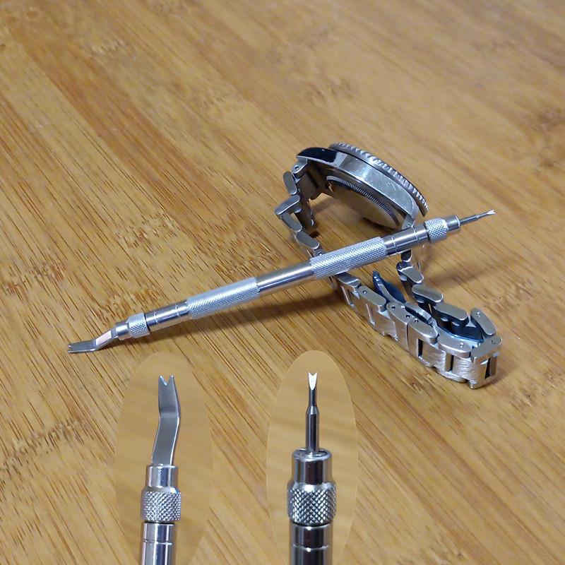 修表工具全钢生耳批手表更换表带安装表耳拆卸钢带皮带拆表链工具